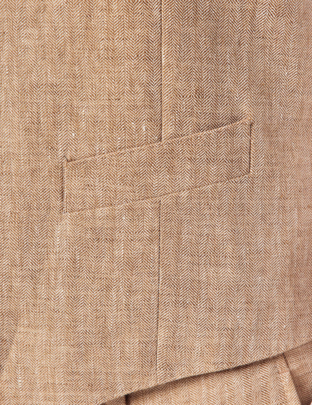 Tailored Fit Pure Linen Waistcoat image 3
