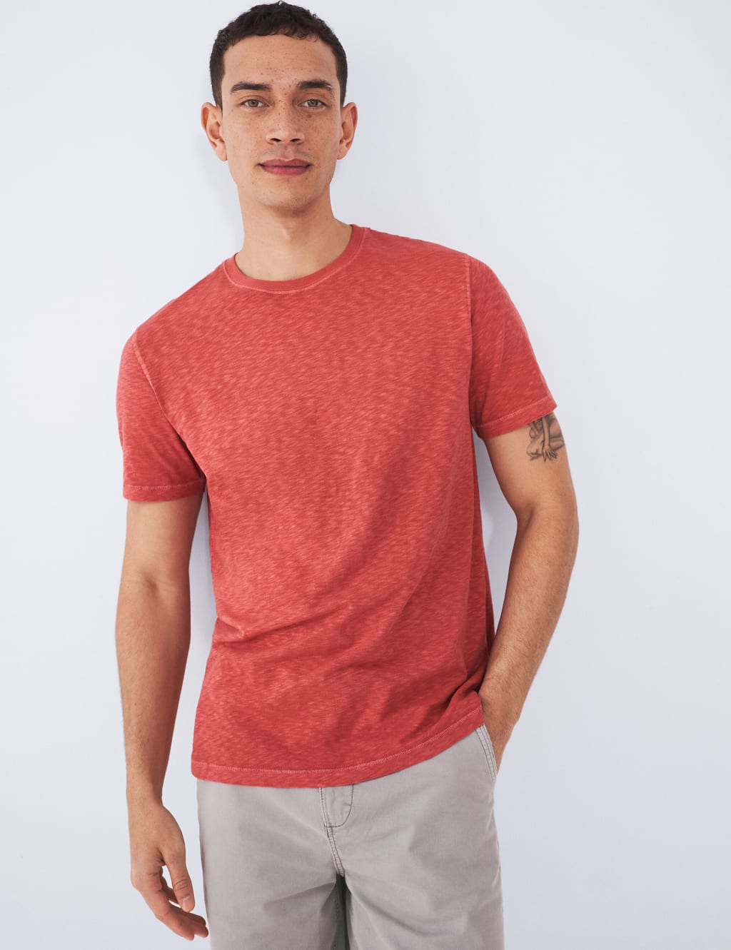 Pure Cotton Crew Neck T-Shirt image 1