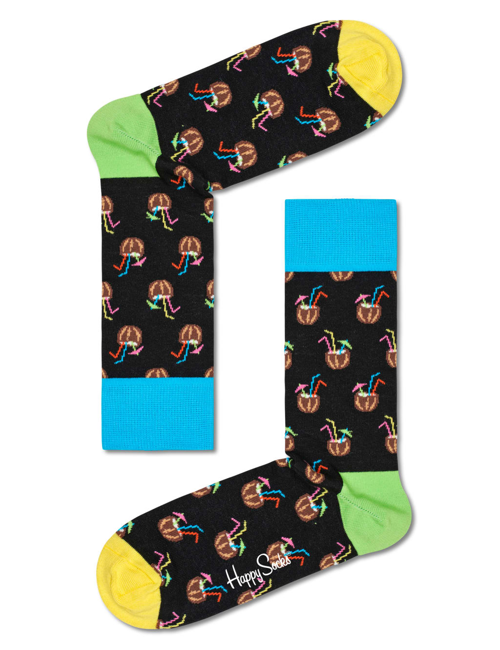 Coconut Cocktail Cotton Rich Socks