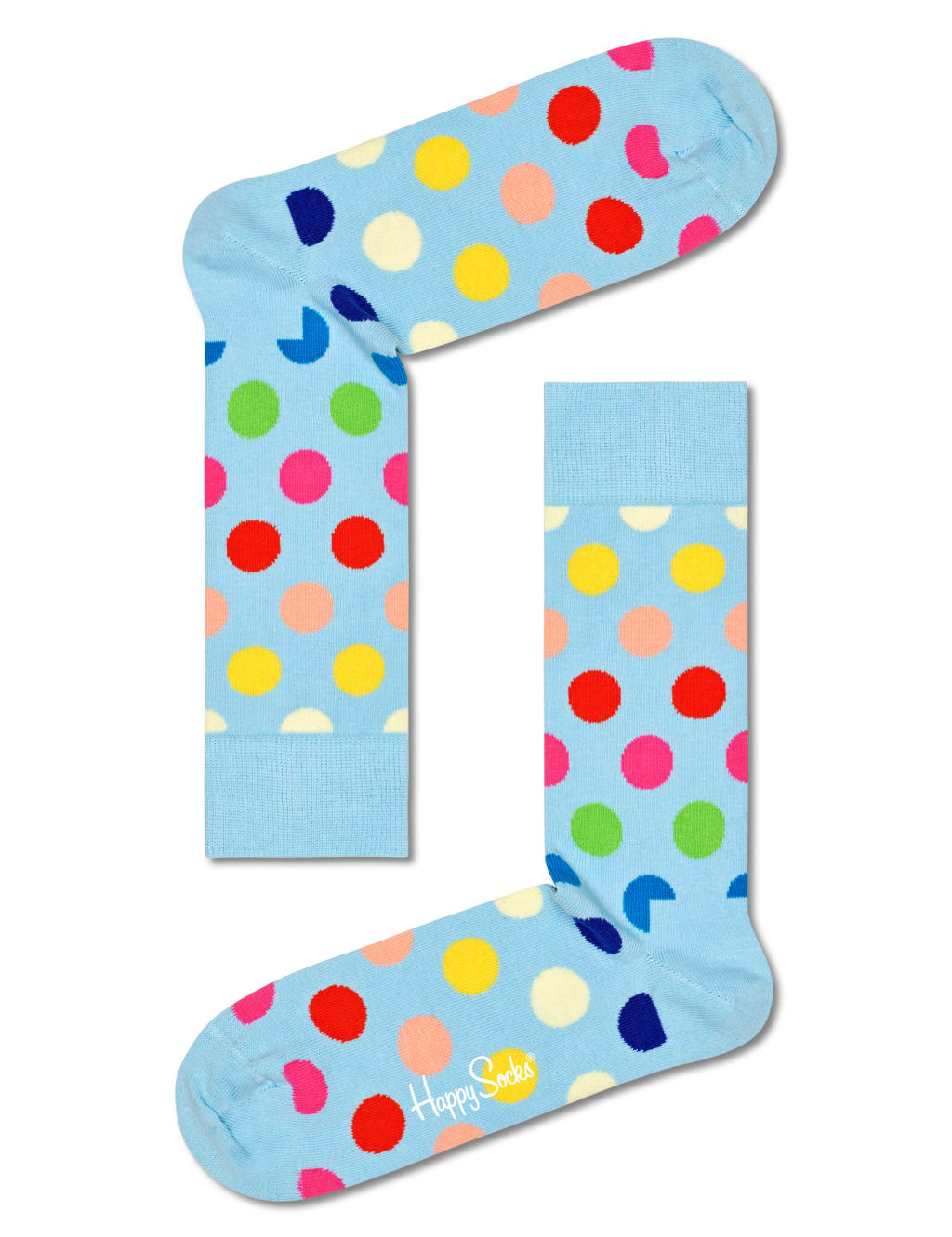 Polka Dot Cotton Rich Socks