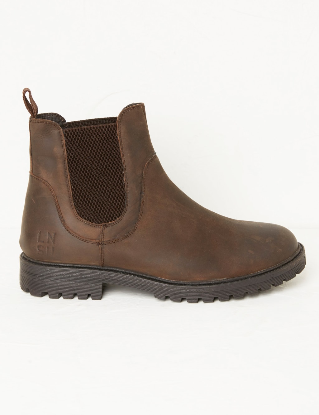 Leather Pull-On Chelsea Boots image 1