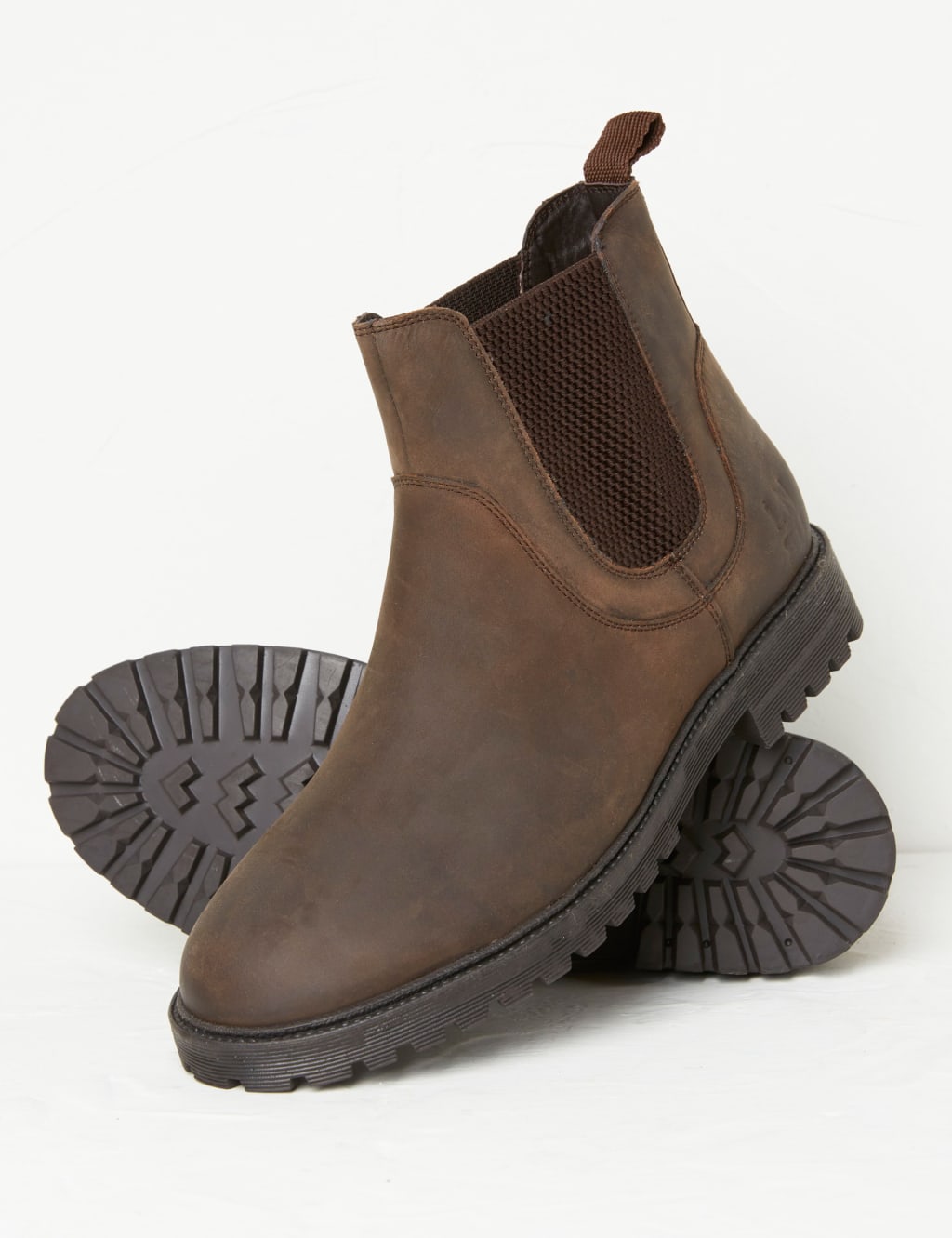 Leather Pull-On Chelsea Boots image 3