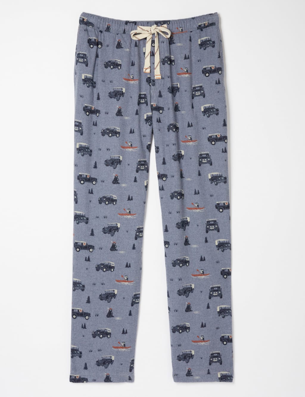Pure Cotton Land Rover Print Pyjama Bottoms image 2