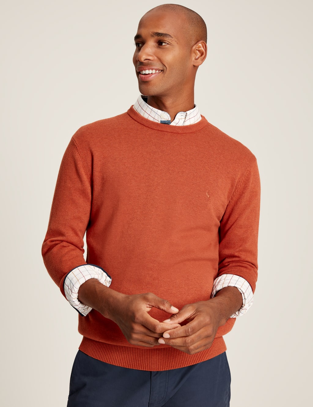 Orange wool jumper best sale