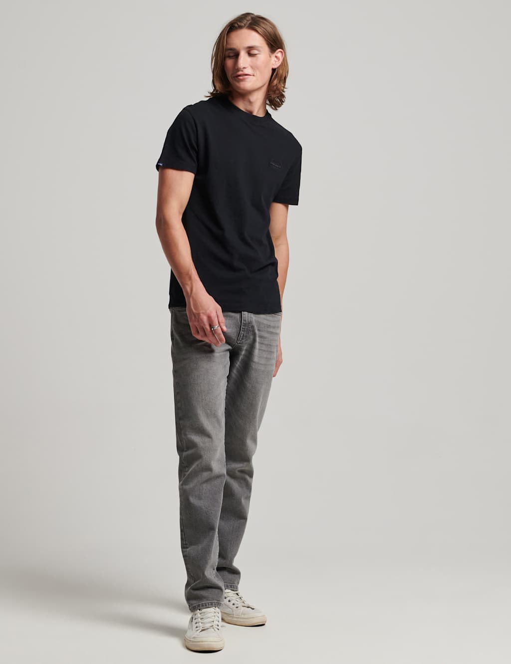 Pure Cotton Crew Neck T-Shirt image 2