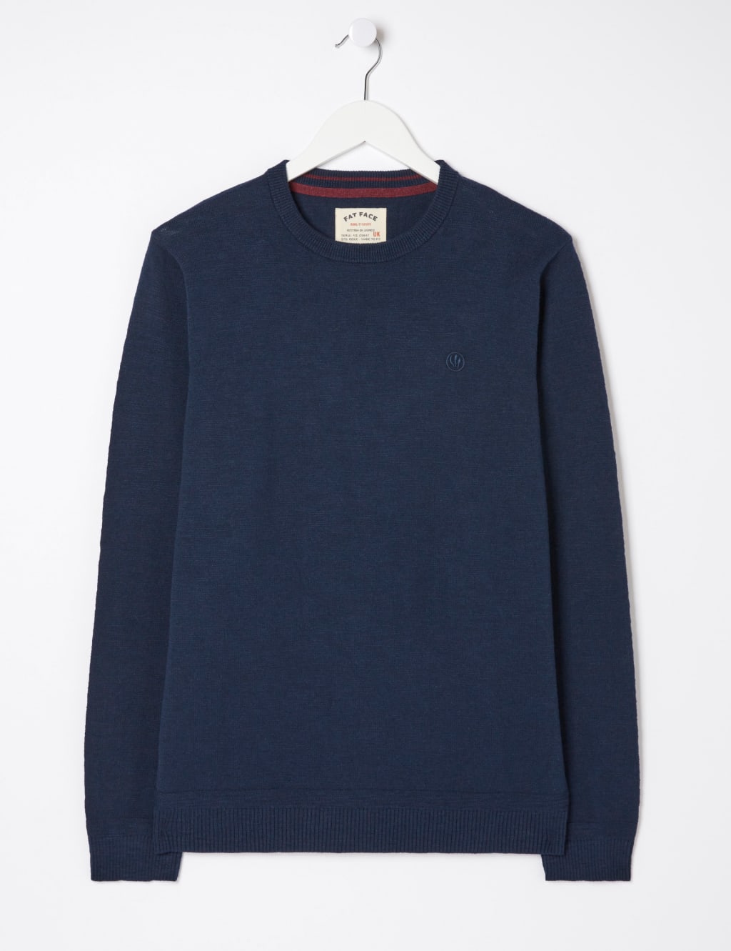 Cotton Rich Crew Neck Jumper image 2