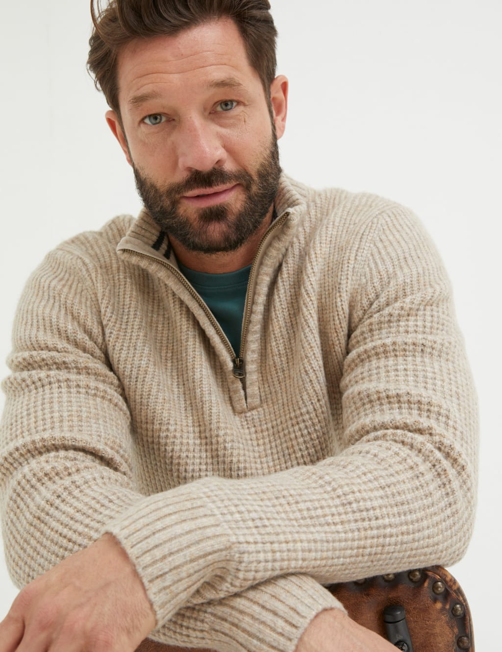 Men's Half-Zip Jumpers | Mu0026S