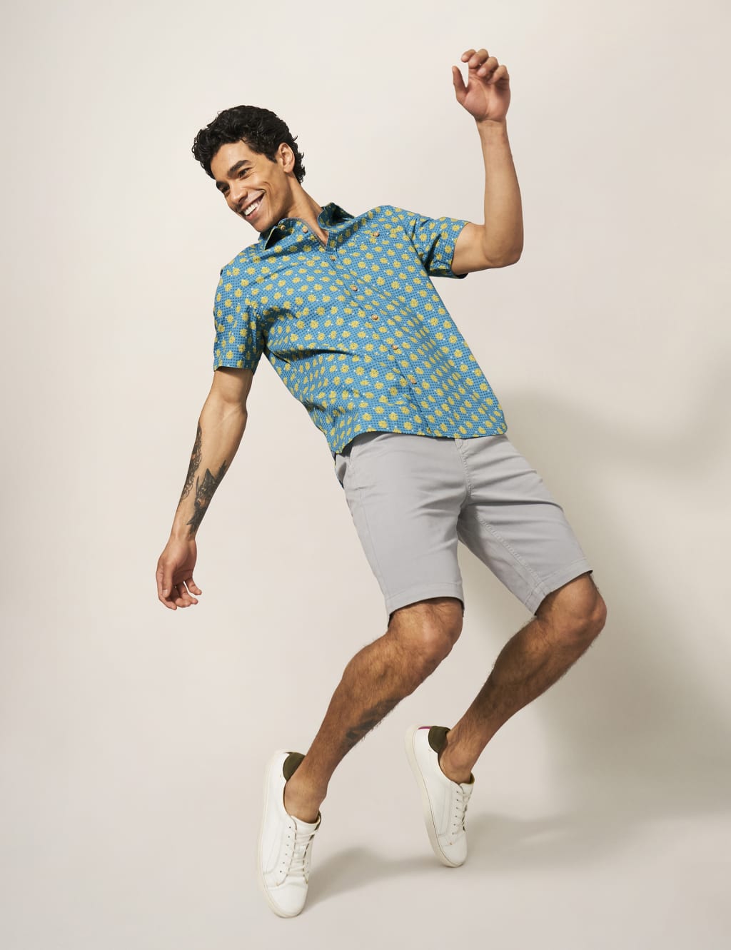 Pure Cotton Floral Shirt image 4