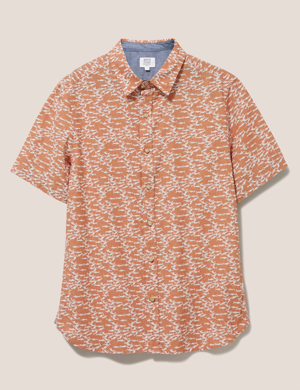 Pure Cotton Shark Print Shirt image 2