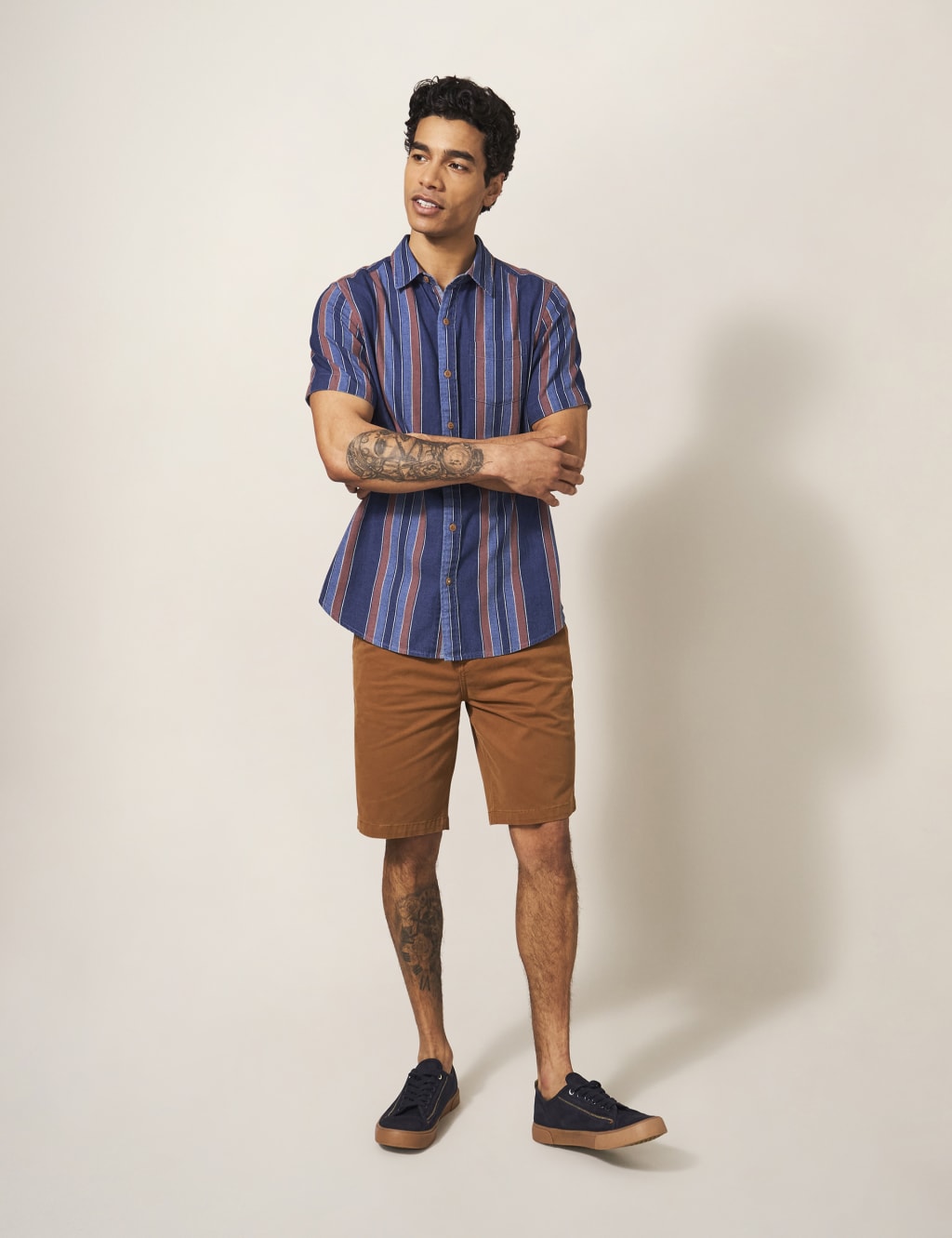 Pure Cotton Striped Shirt image 2