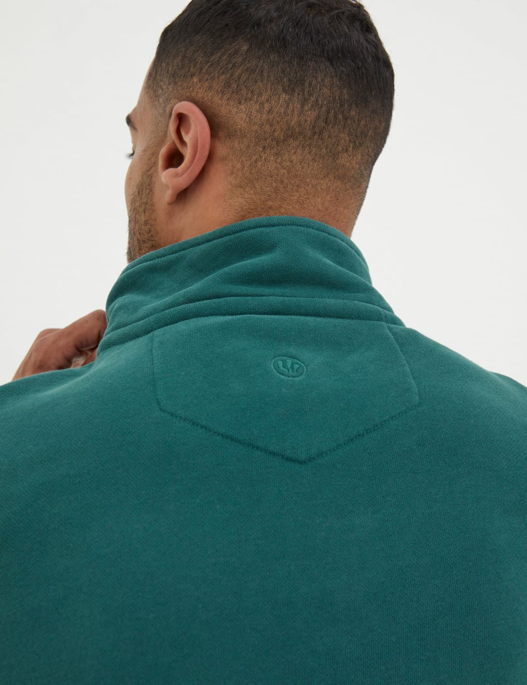Pure Cotton Half Zip Sweatshirt image 6