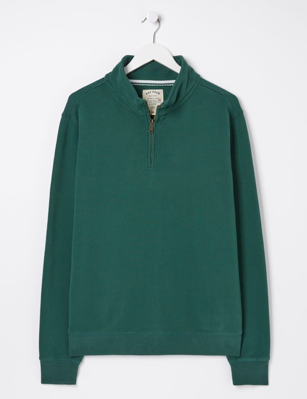 Pure Cotton Half Zip Sweatshirt image 2