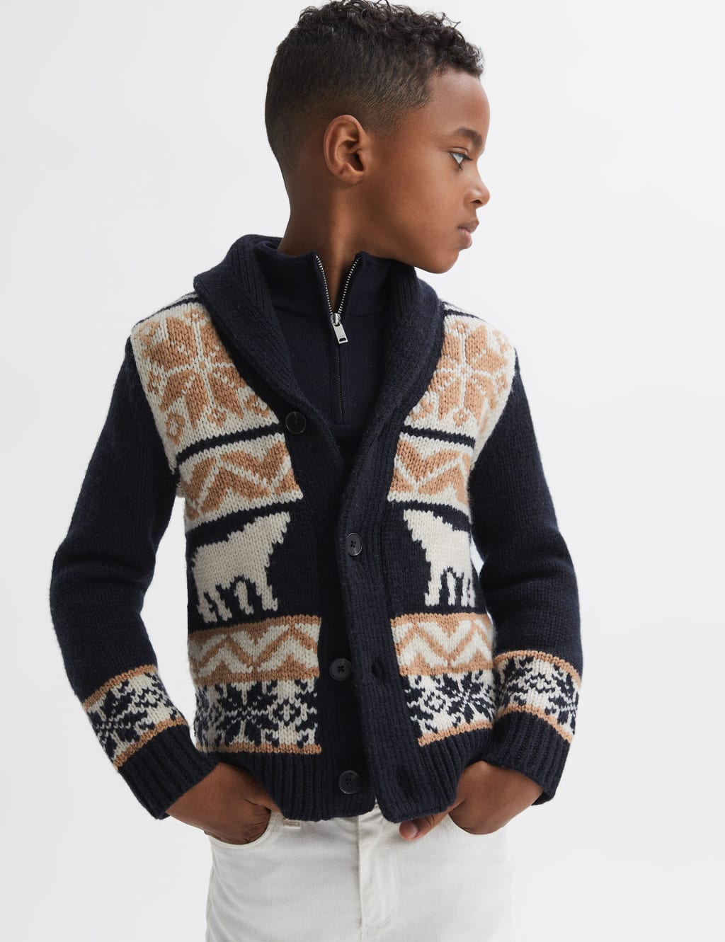 Page 2 Boys Navy Jumpers M S