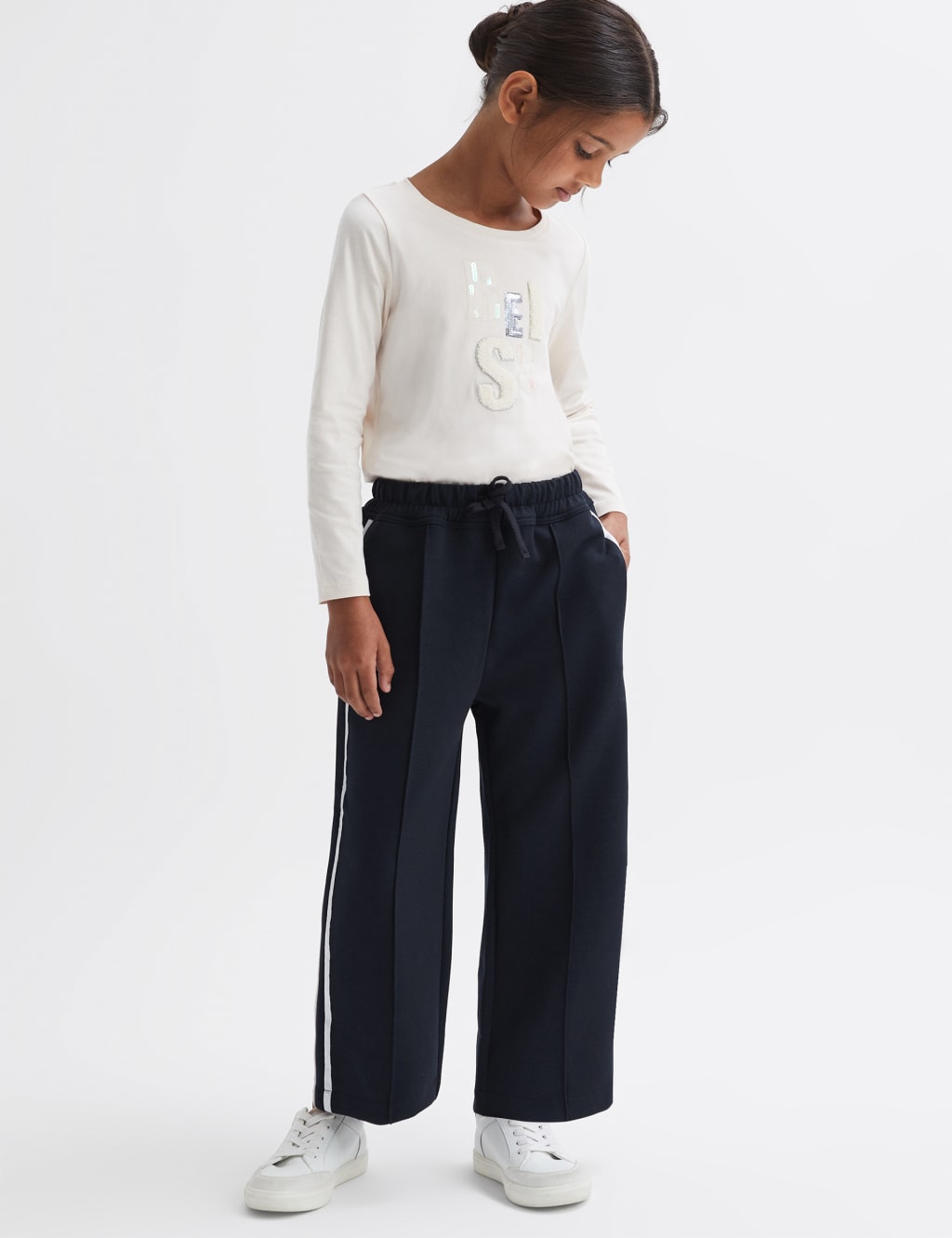 Wide Leg Joggers (4-14 Yrs) image 1