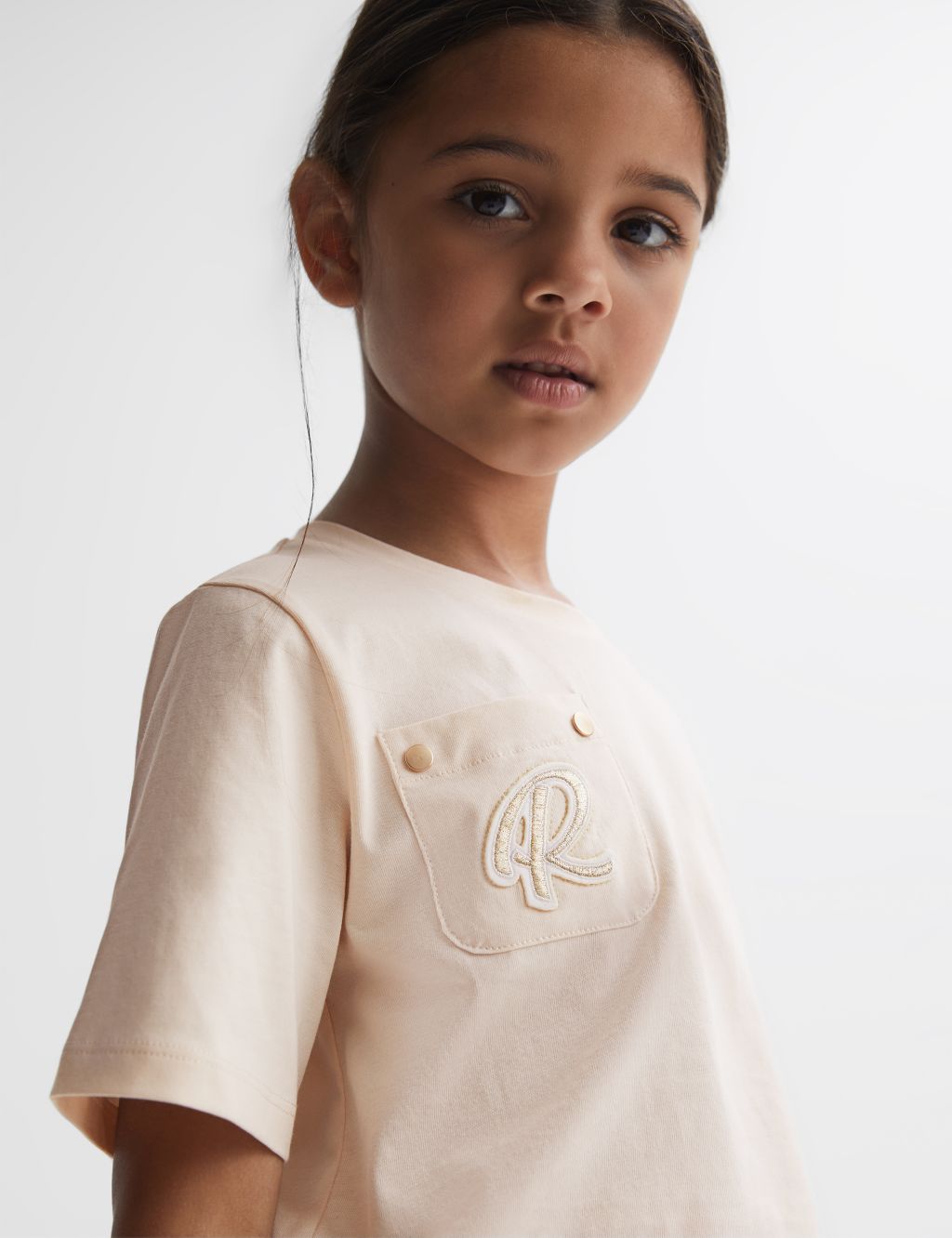 Pure Cotton Embroidered T-Shirt (4-14 Yrs) image 3