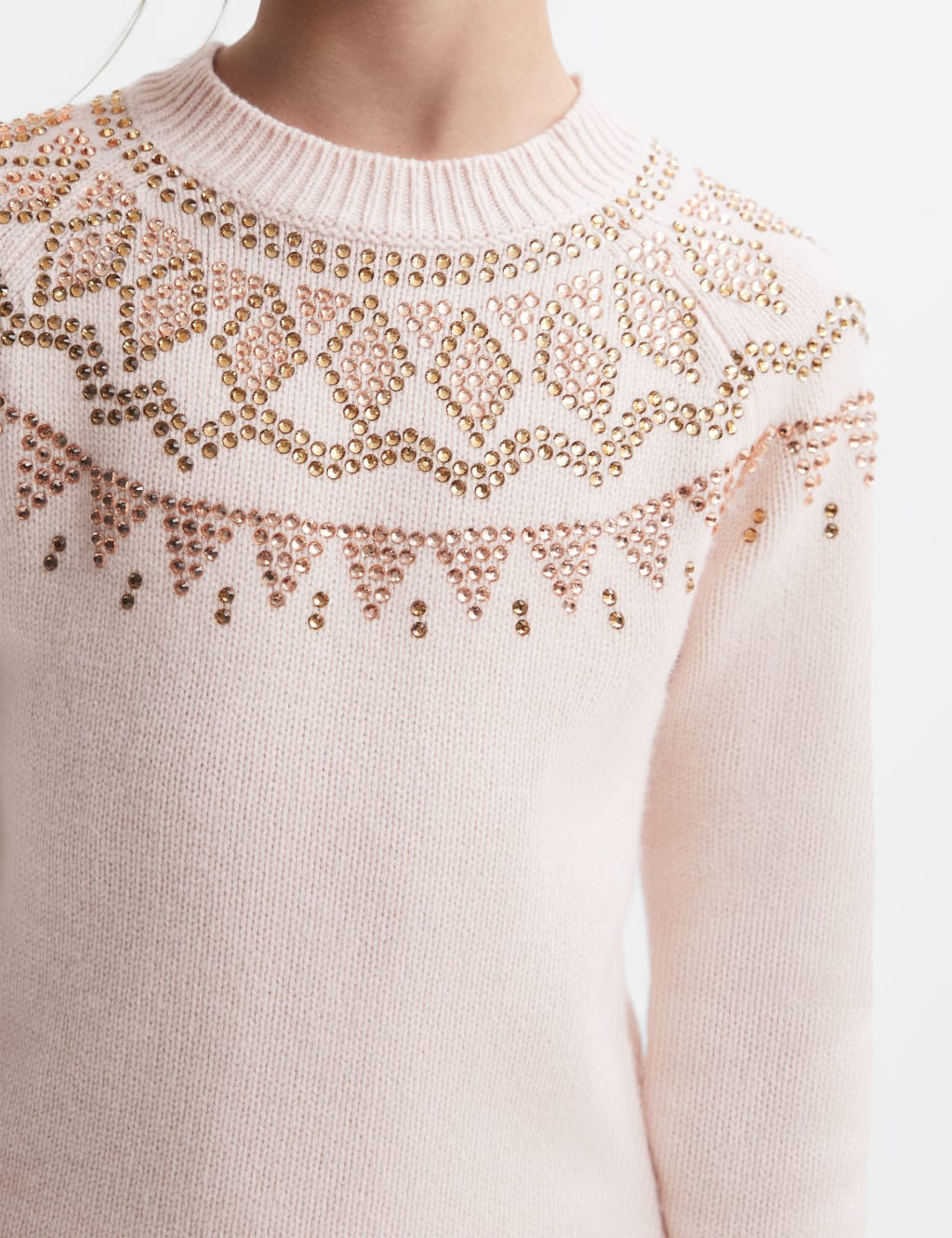 Wool Rich Embellished Jumper (4-14 Yrs) image 3
