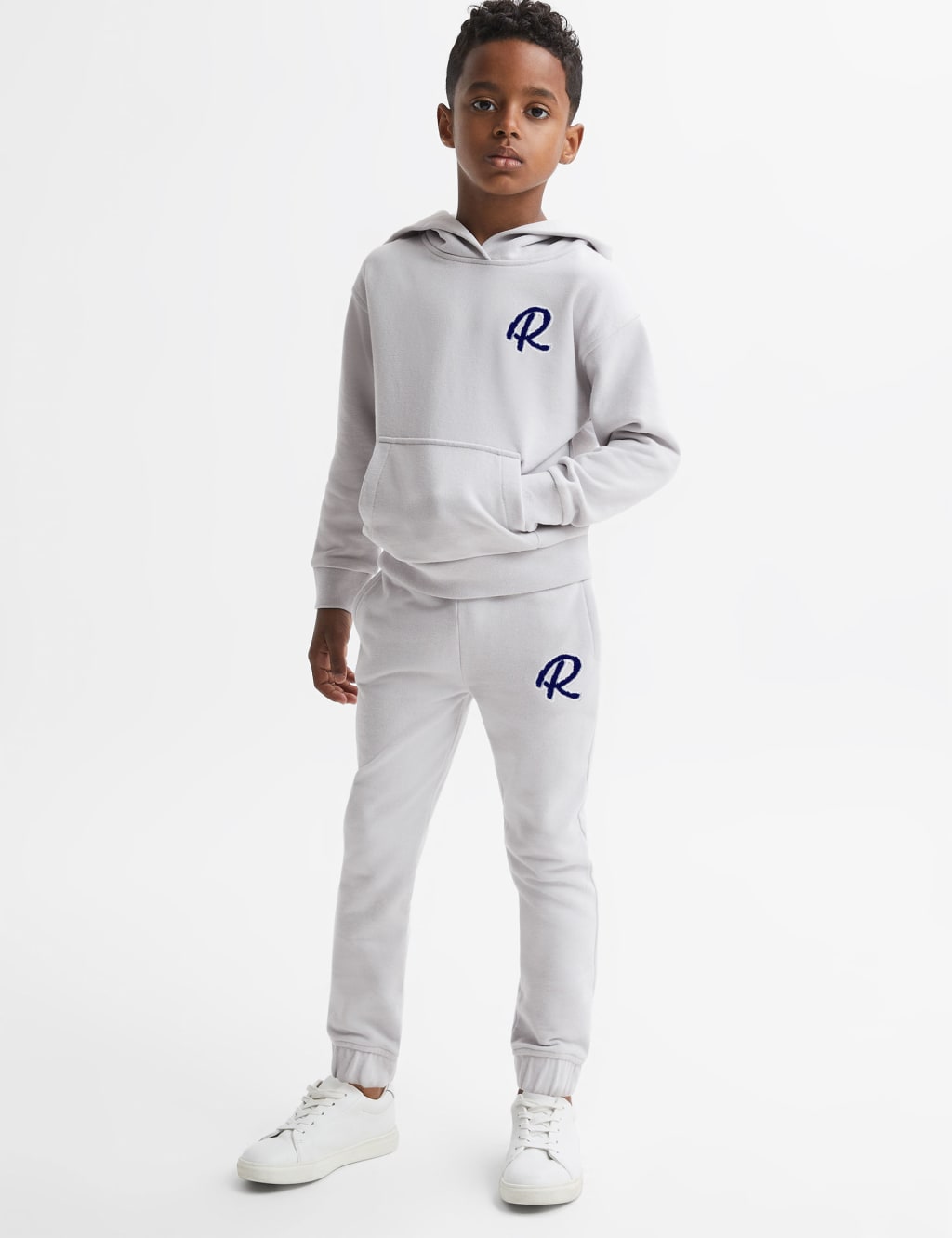 Pure Cotton Logo Joggers (3-14 Yrs) image 3