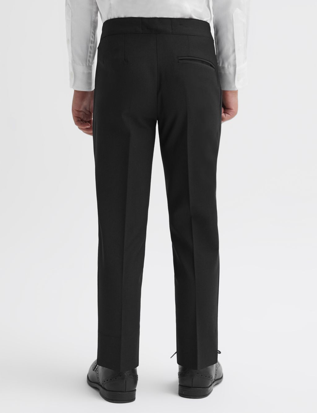 Slim Wool Blend Suit Trousers (3-14 Yrs) image 4