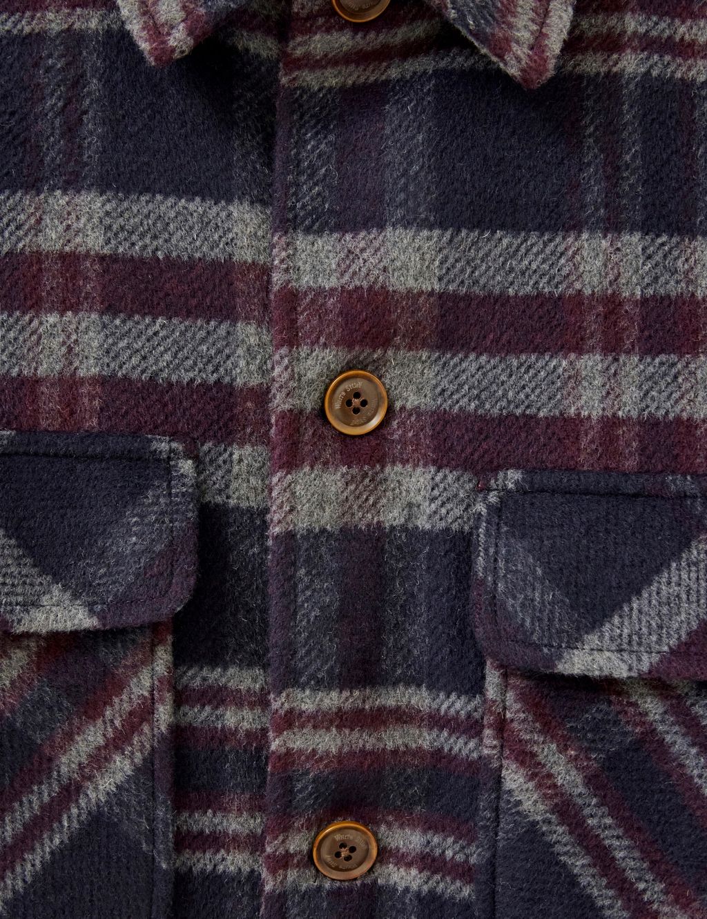 Check Utility Jacket with Wool image 6