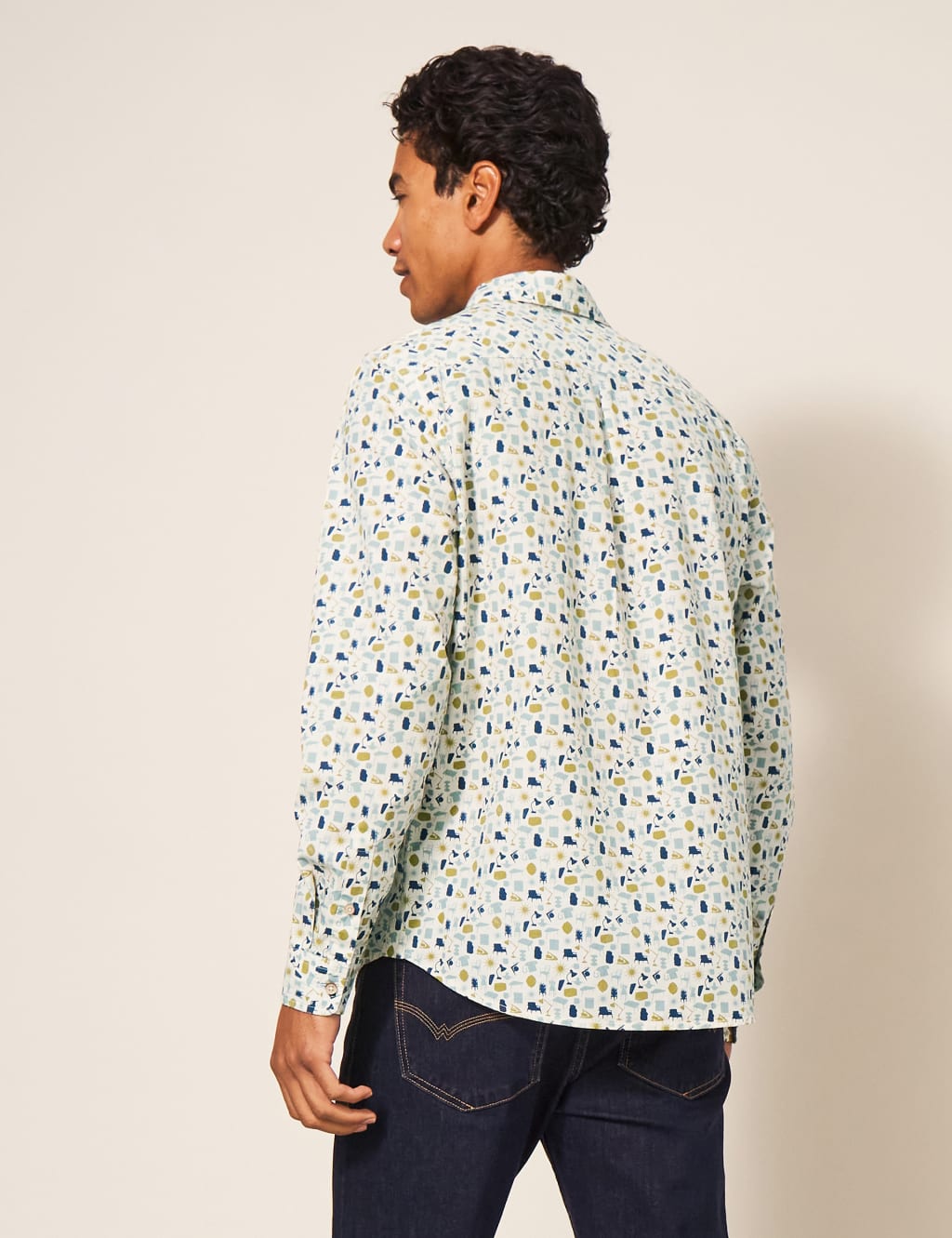 Pure Cotton Print Shirt image 3