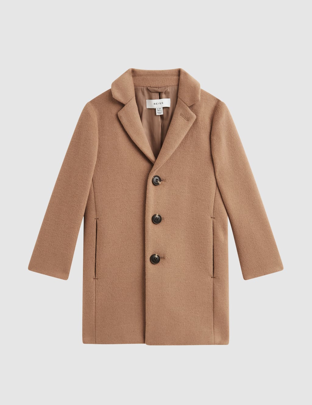 Wool Rich Longline Jacket (3-14 Yrs) image 2