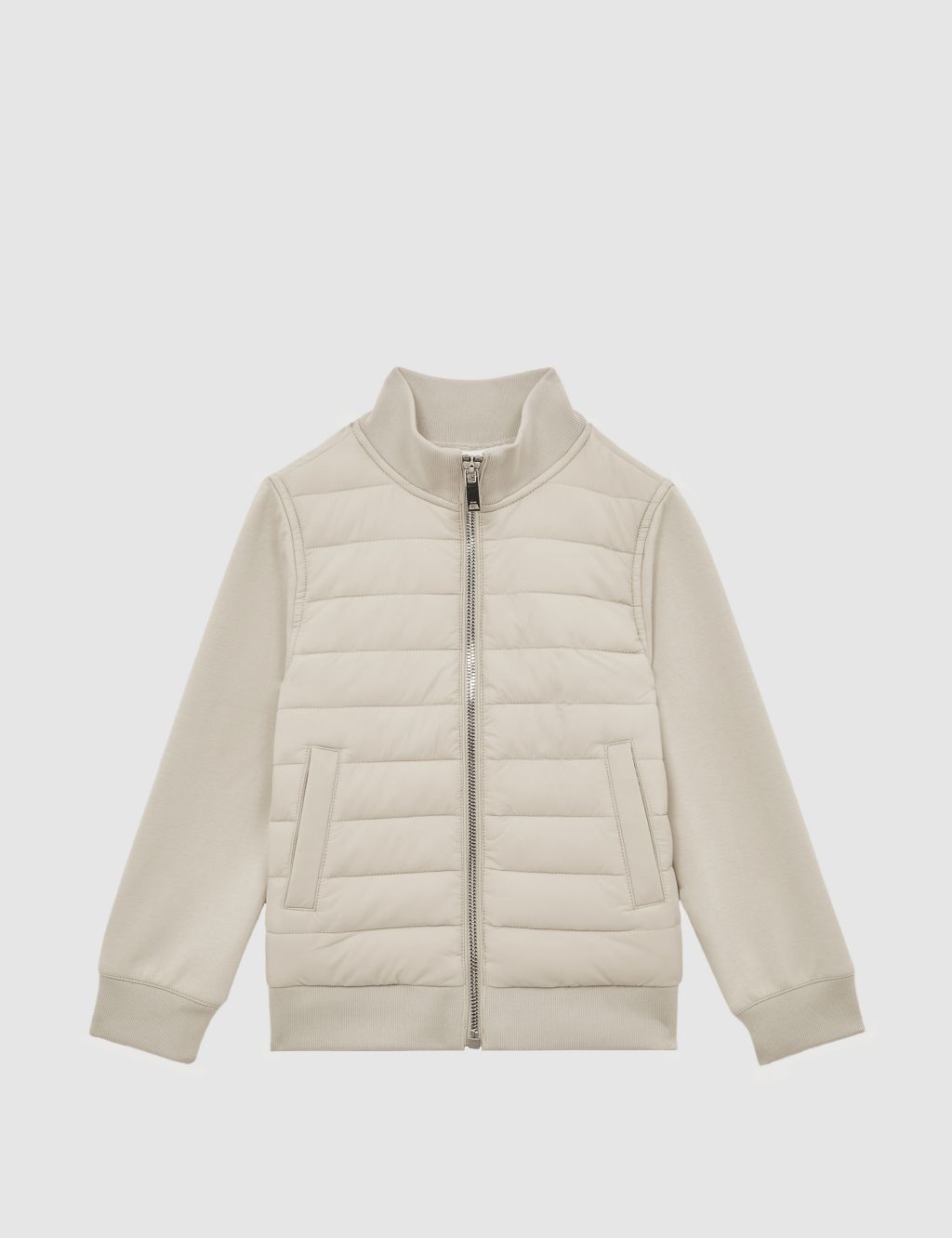 Cotton Blend Quilted Jacket (3-14 Yrs) image 2