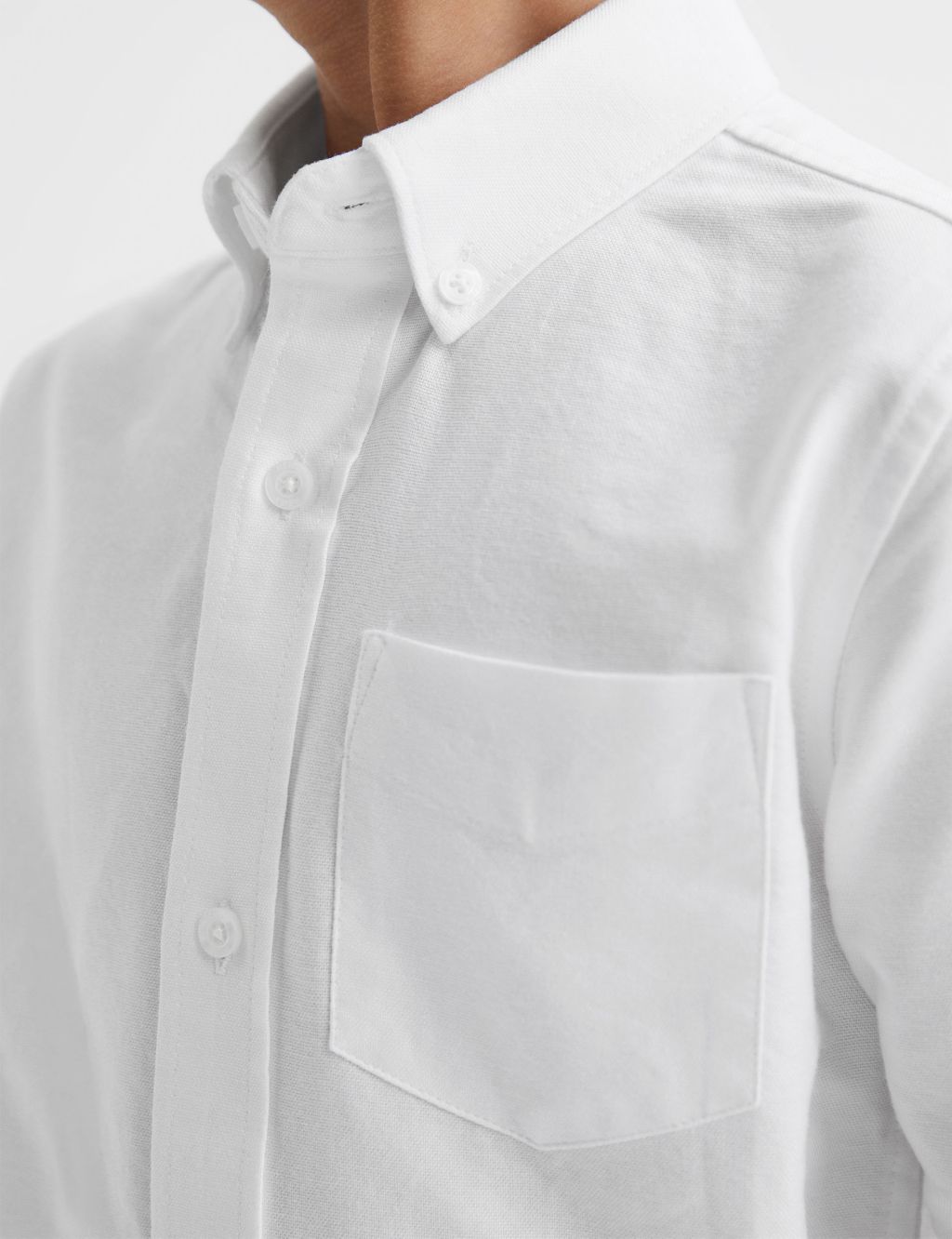 Pure Cotton Oxford Shirt (3-14 Yrs) image 3