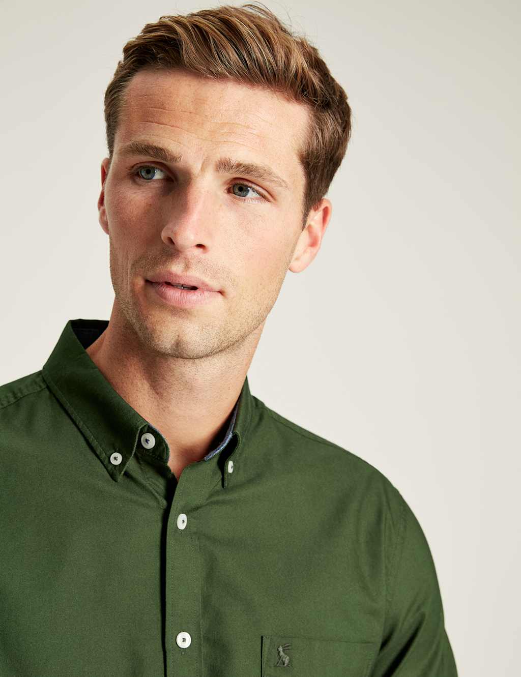 Pure Cotton Oxford Shirt image 7
