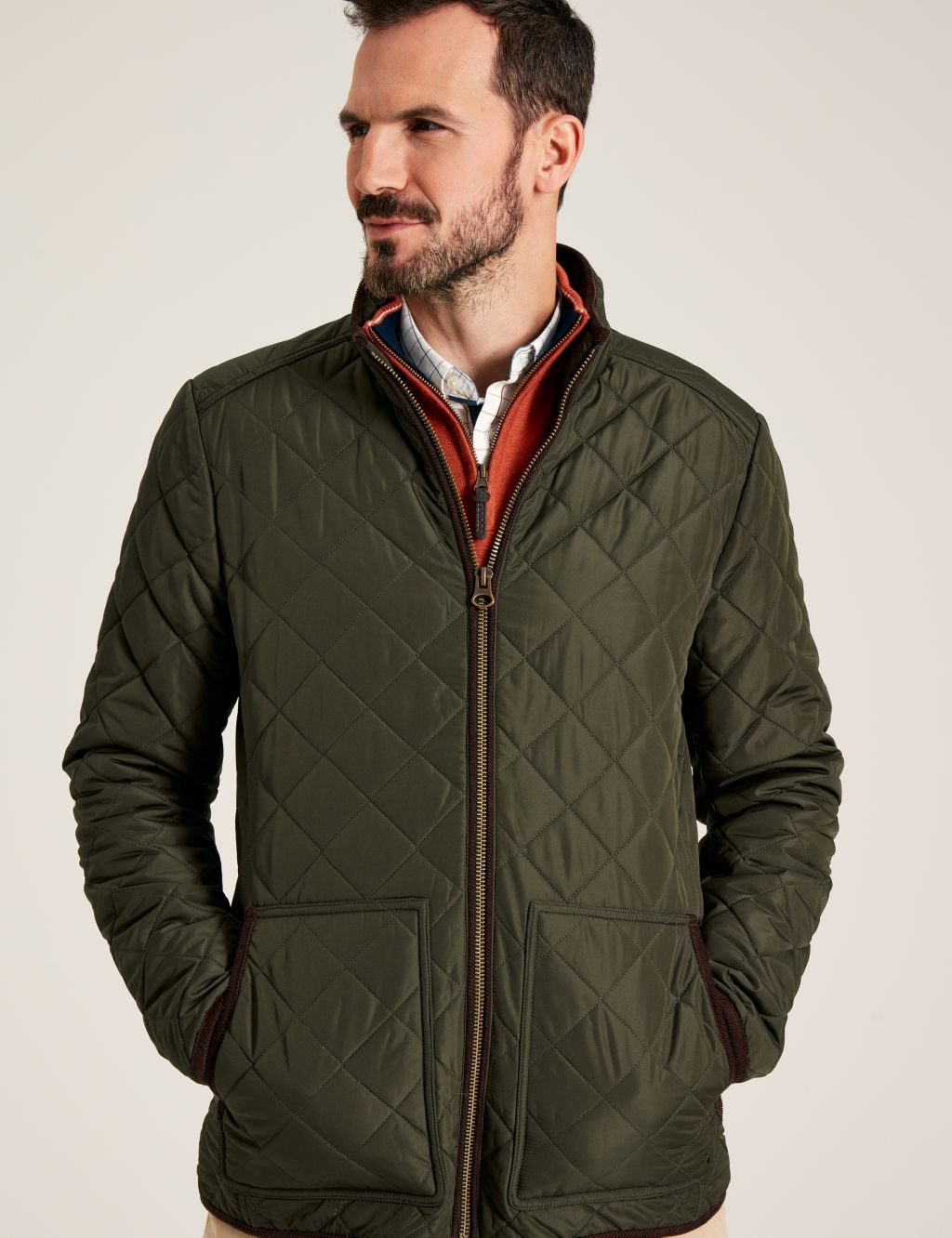 Pure Cotton Quilted Jacket