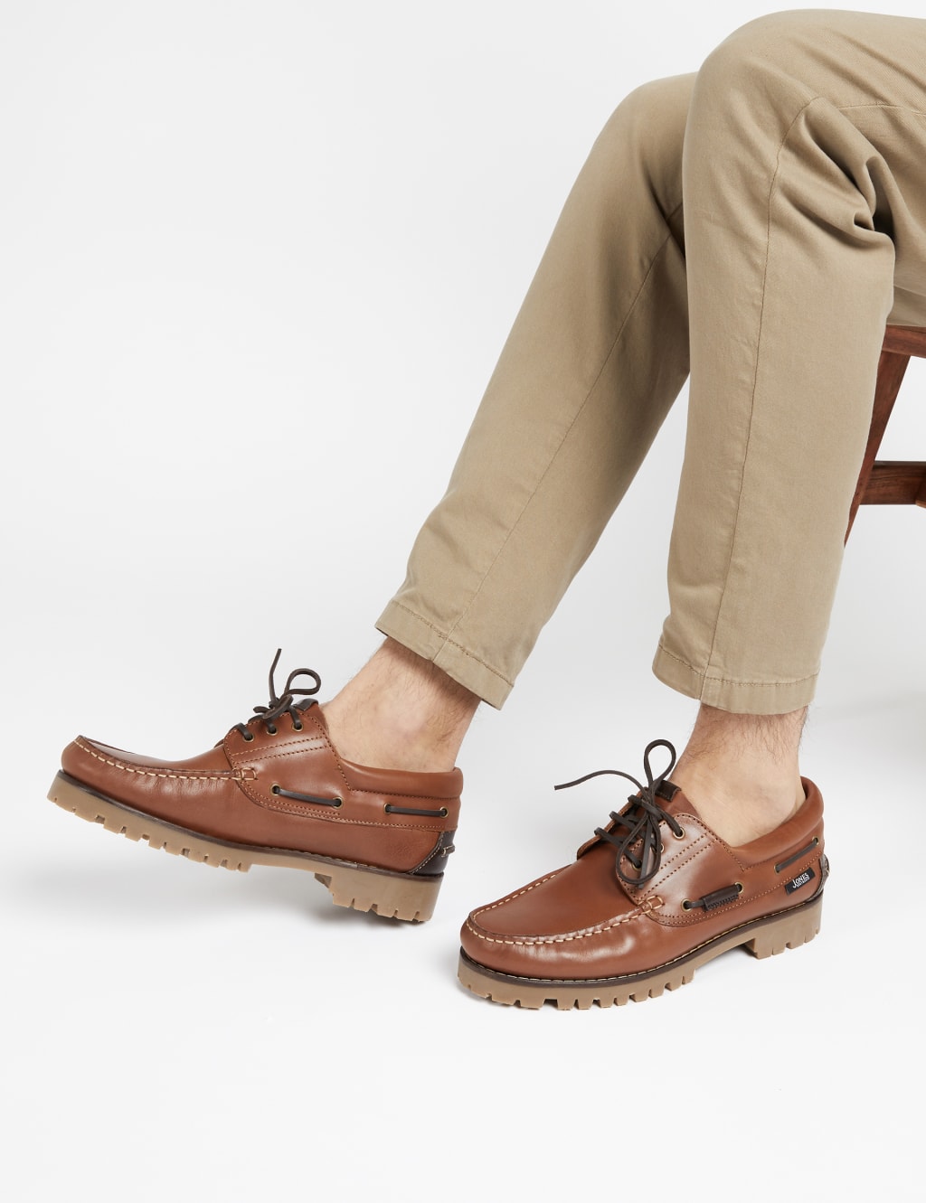 Leather Boat Shoes image 1