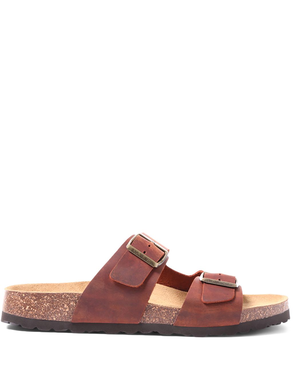 Leather Slip-On Sandals image 1