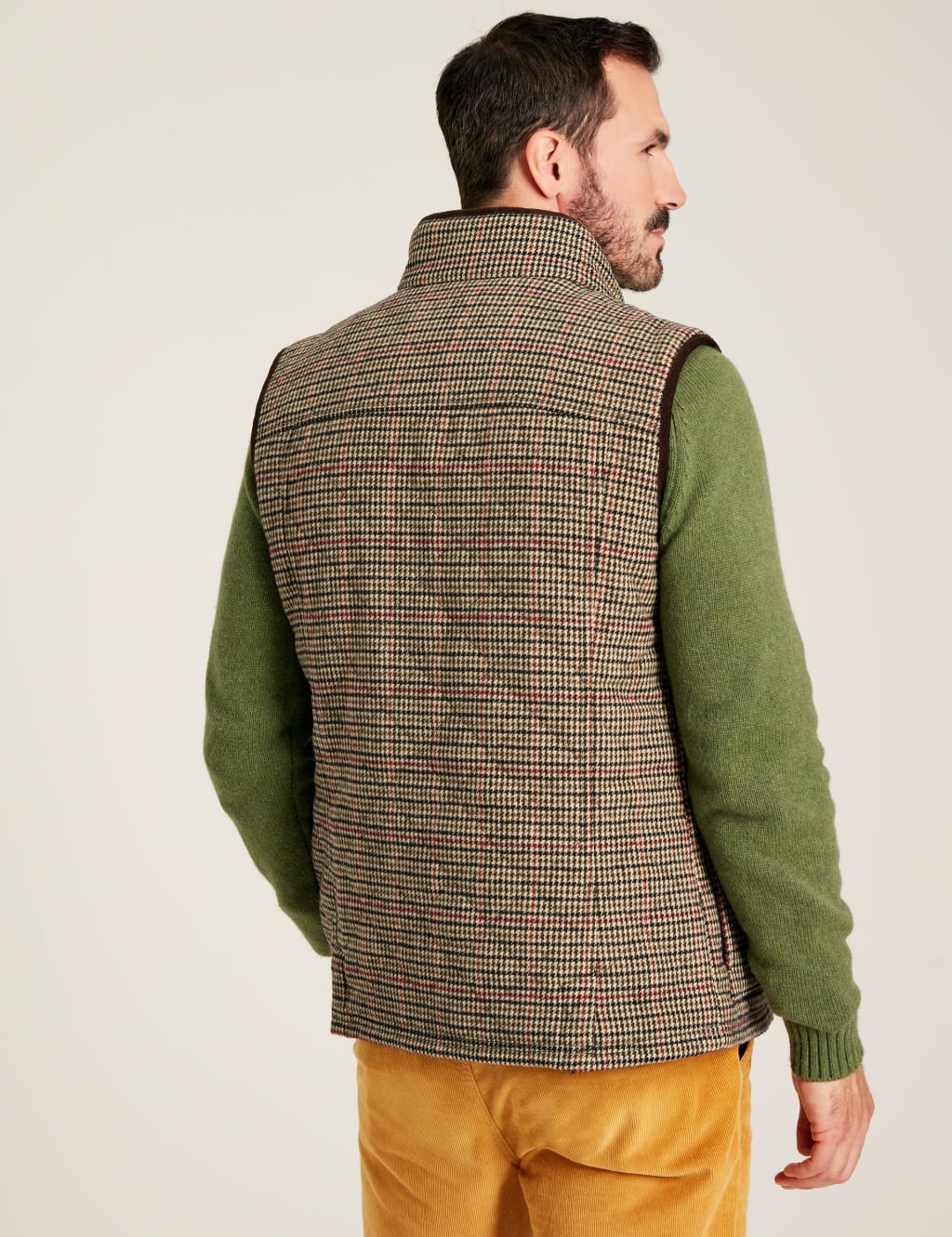Tweed Quilted Gilet image 7