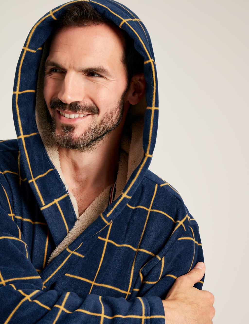 Men’s Checked Dressing Gowns M&S