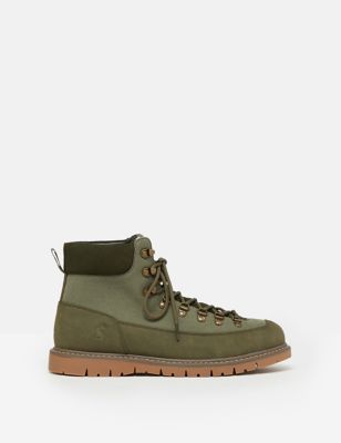 Joules Mens Walking Boots - 8 - Green, Green