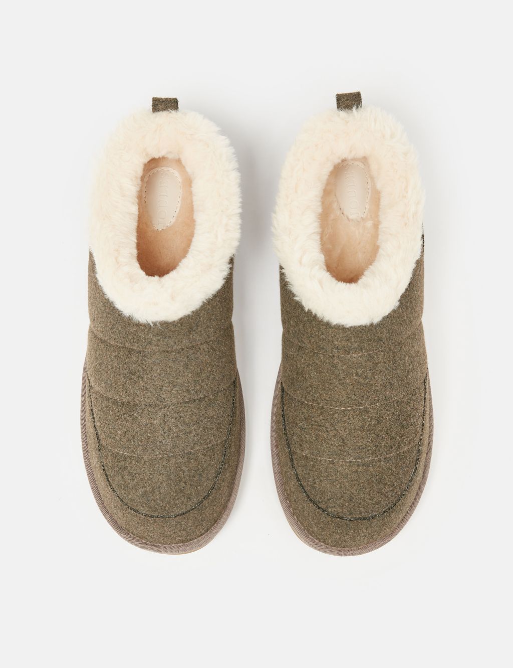 Faux Fur Lined Mule Slippers image 5