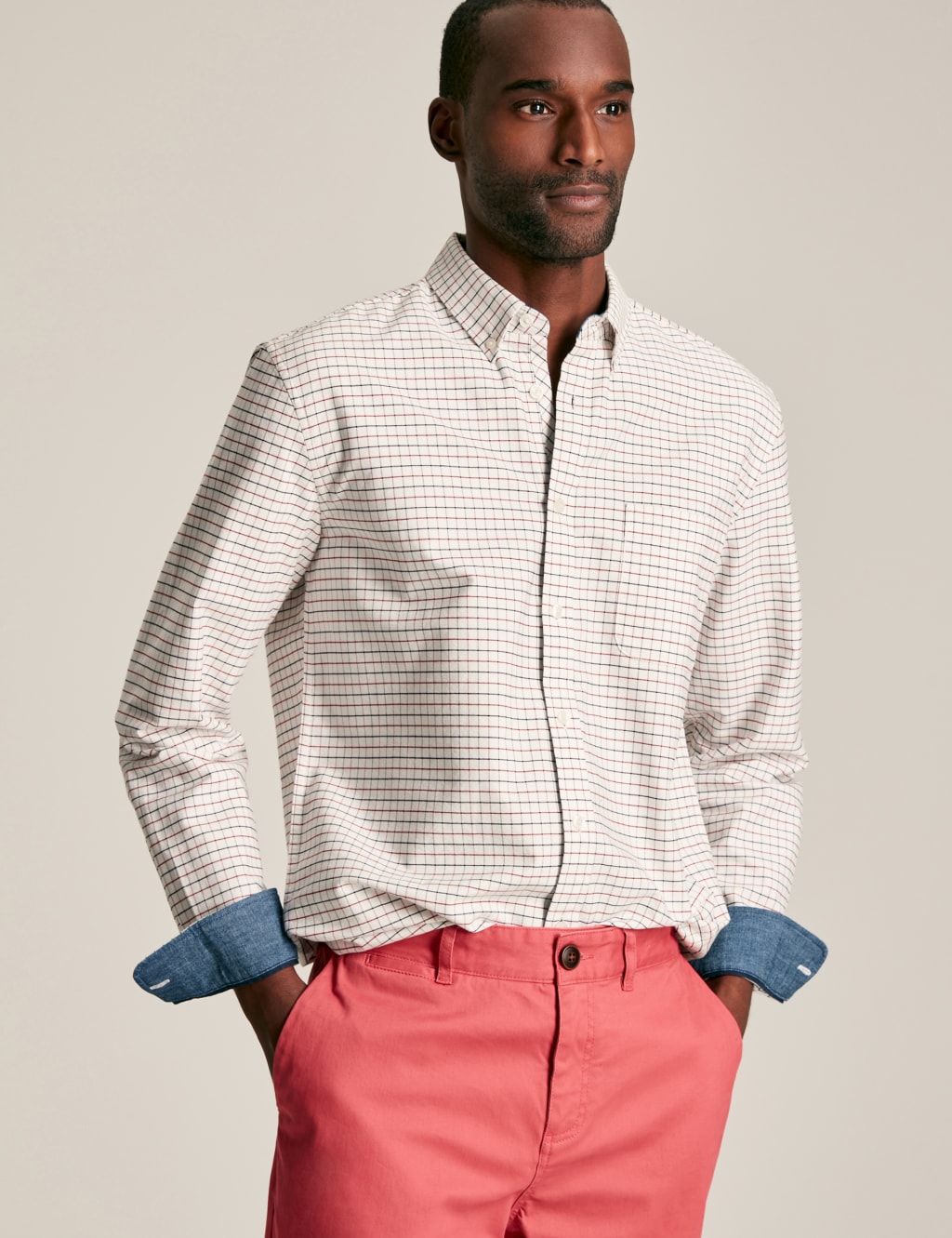 Pure Cotton Check Shirt