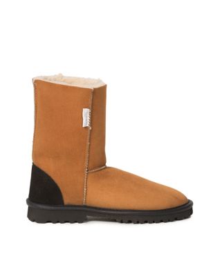 M&S Celtic & Co. Mens Suede Pull-On Boots