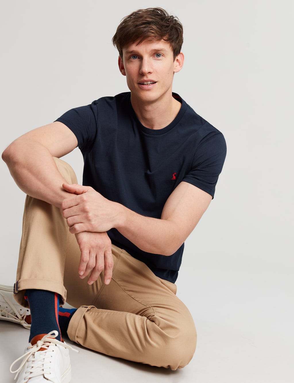 Pure Cotton Crew Neck T-Shirt image 2