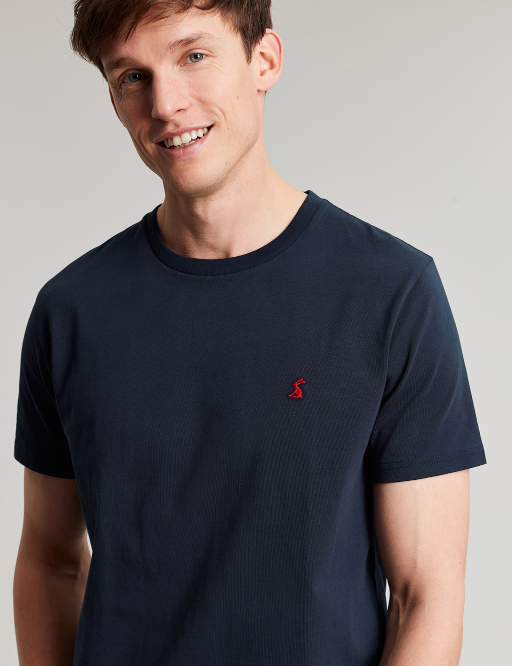 Pure Cotton Crew Neck T-Shirt image 3