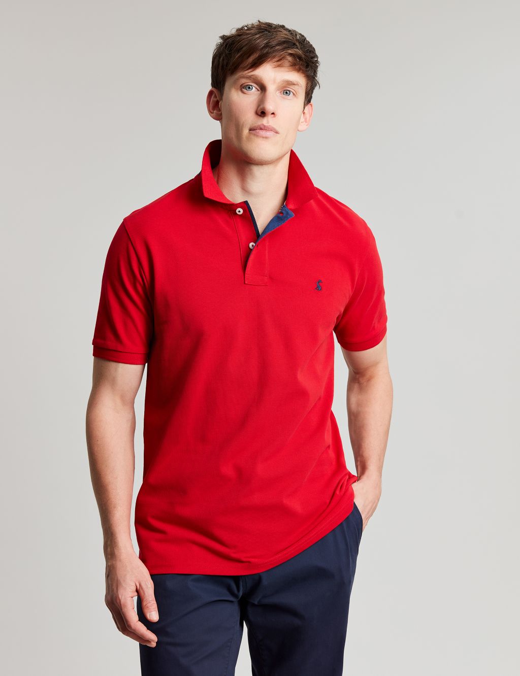Pure Cotton Jersey Polo Shirt image 2