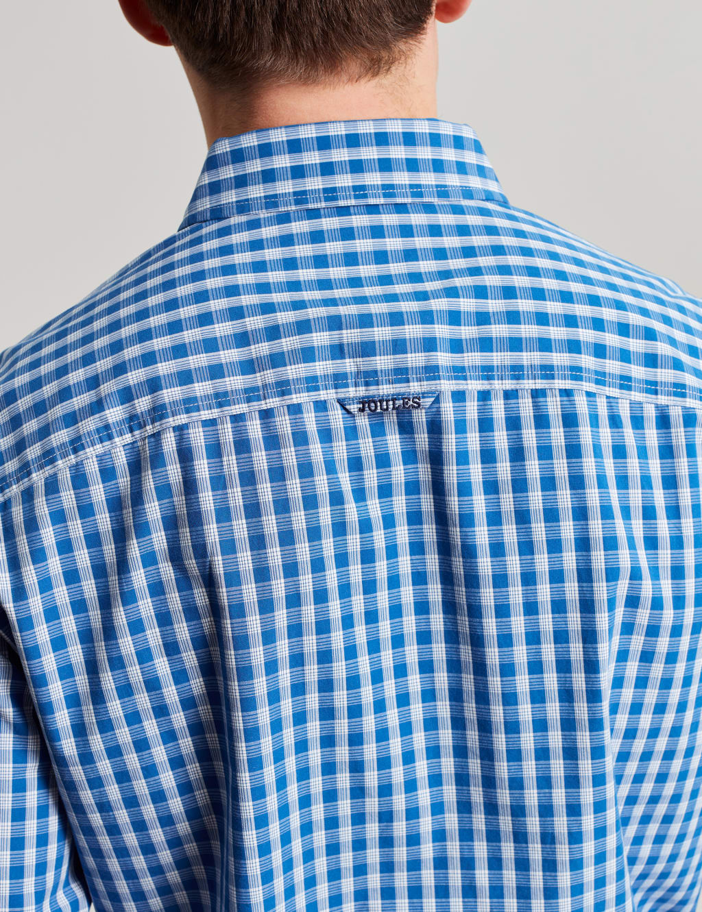 Pure Cotton Check Oxford Shirt image 4