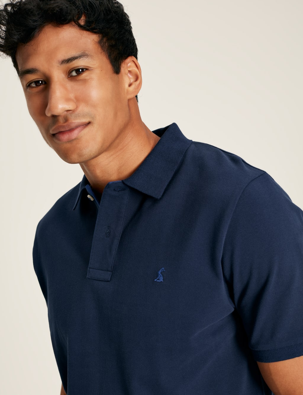 Pure Cotton Pique Polo Shirt