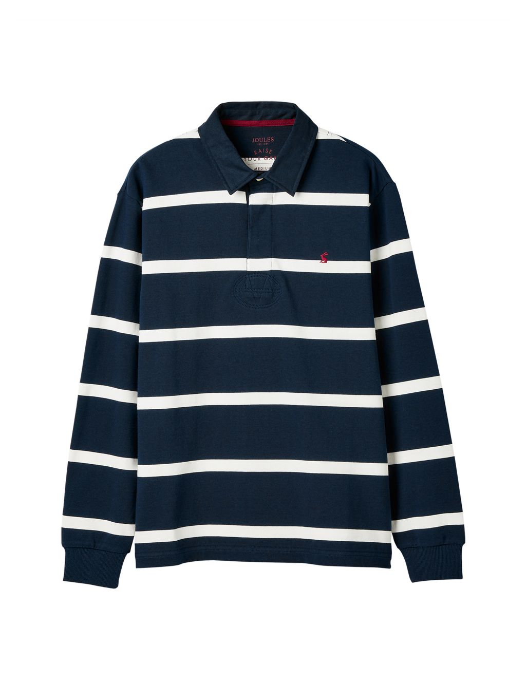 Pure Cotton Striped Long Sleeve Rugby Shirt image 2