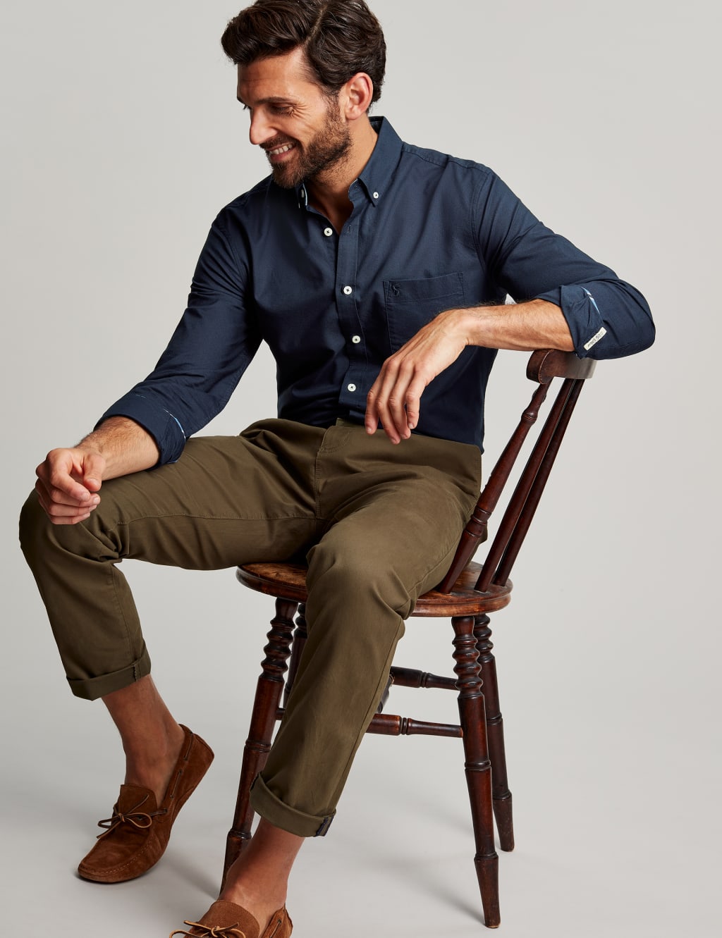 Pure Cotton Oxford Shirt image 6