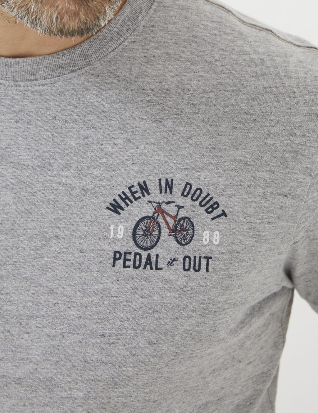 Pure Cotton Pedal Out Graphic T-Shirt image 4