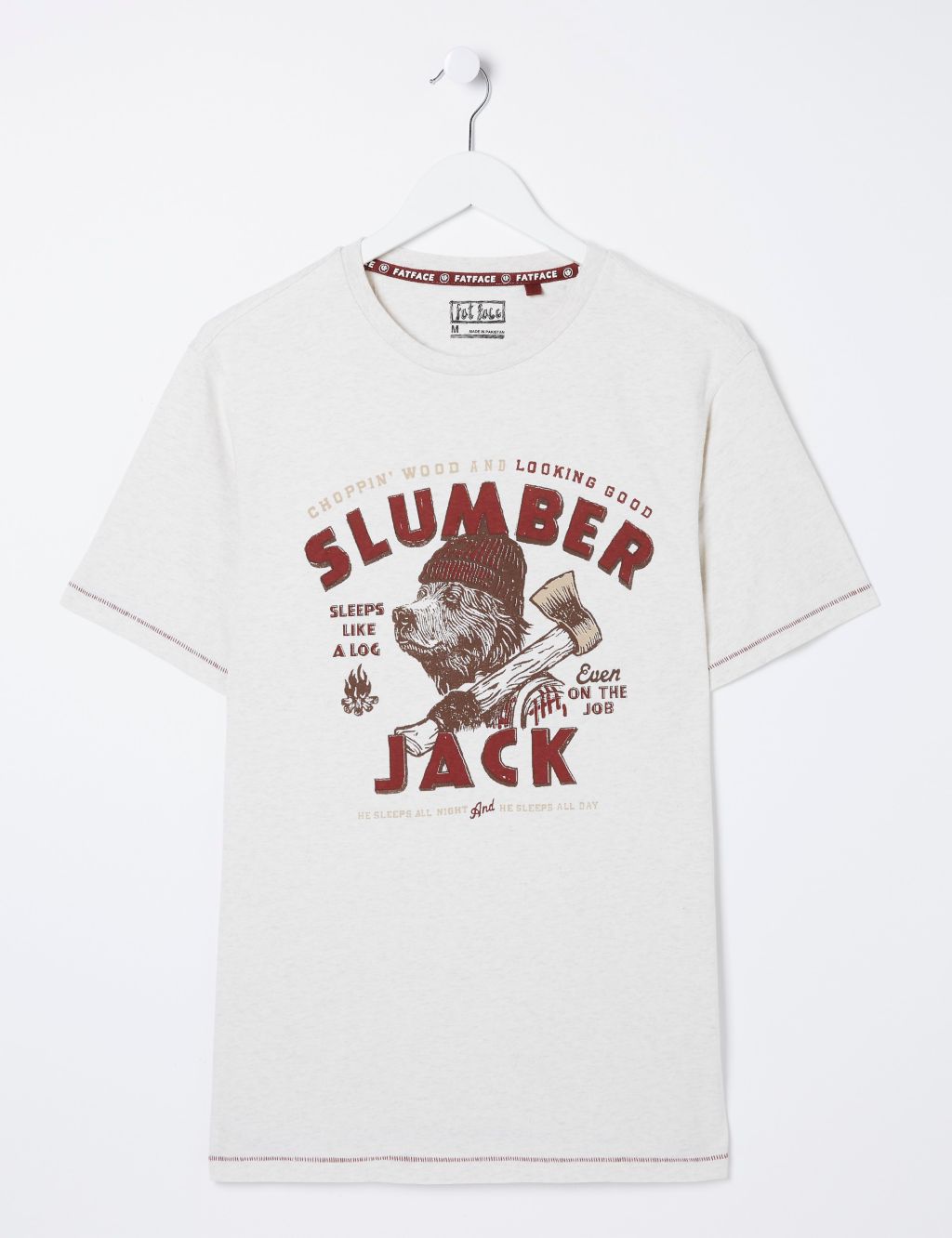 Pure Cotton Slumber Jack Graphic T-Shirt image 2