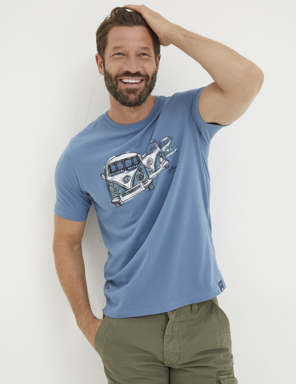Pure Cotton Campervan Graphic T-Shirt image 1