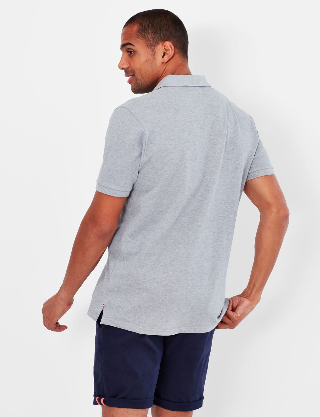 Pure Cotton Tipped Polo Shirt image 7