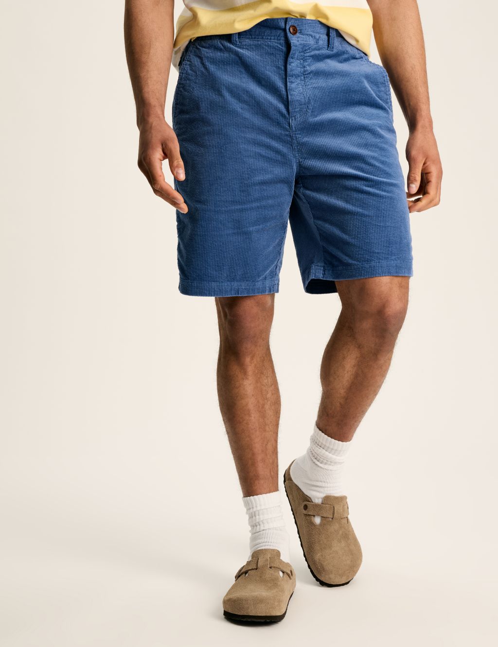 Regular Fit Cotton Rich Chino Shorts