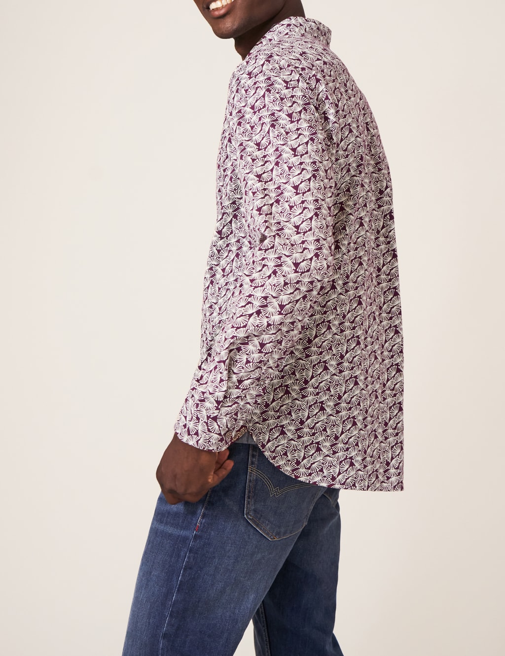 Pure Cotton Dandelion Print Shirt image 4